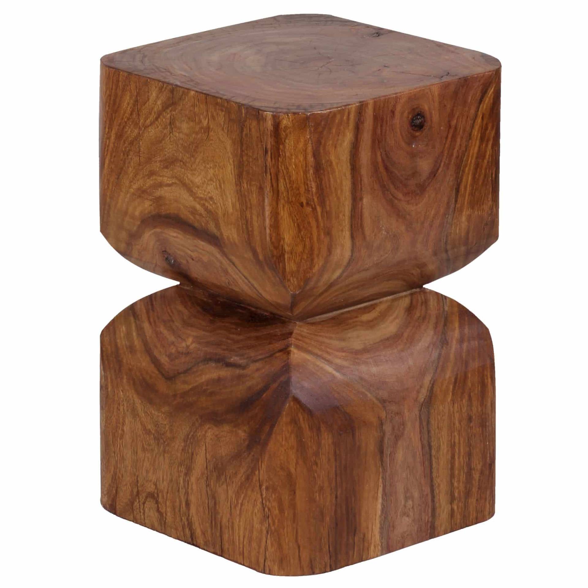 Beistelltisch WL1.562 Sheesham Vollholz 30x45x30cm Rustikaler Deko-Tisch Beistelltisch WL1.562 Sheesham Vollholz 30x45x30cm Rustikaler Deko-Tisch von Wohnling