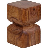 Beistelltisch natur Echtholz B/H/T: ca. 30x45x30 cm von Wohnling