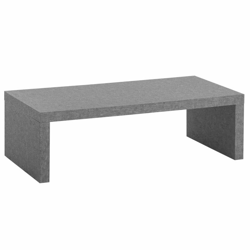 Couchtisch 110x55x35 cm Grau Sofatisch in Beton-Optik Zeitlos von Wohnling