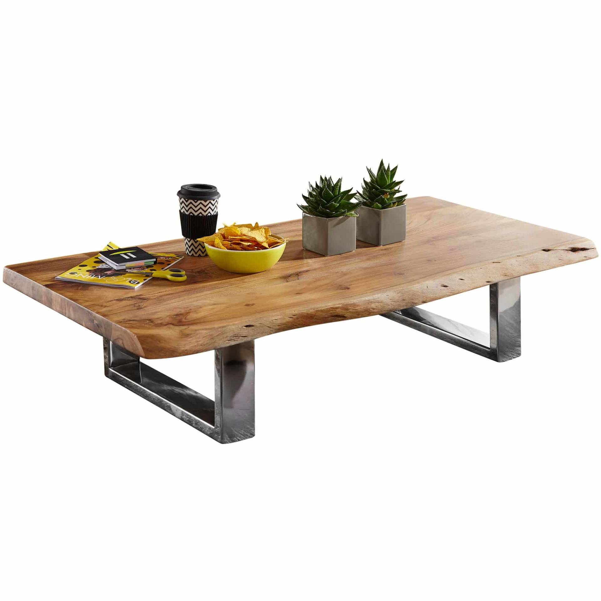 Wohnling Couchtisch Asura 115 × 25 × 58 cm – Akazie von Wohnling