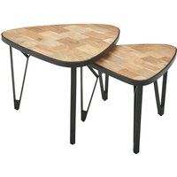 Couchtisch 2er Set Mango / Akazie Massivholz Couchtisch 2er Set Mango / Akazie Massivholz von Wohnling