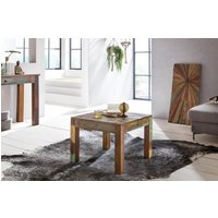 Couchtisch 60 x 60 cm Recycling Vintage Massivholz von Wohnling