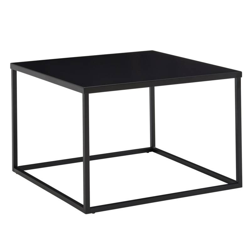 Couchtisch 60x60x40cm Metall Schwarz Industrial Wohnzimmertisch Quadratisch Couchtisch 60x60x40cm Metall Schwarz Industrial Wohnzimmertisch Quadratisch von Wohnling