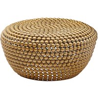 Couchtisch Aluminium Gold 60x60x30 cm von Wohnling
