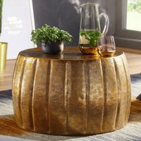Couchtisch JAMAL 60x36x60 cm Gold von Wohnling