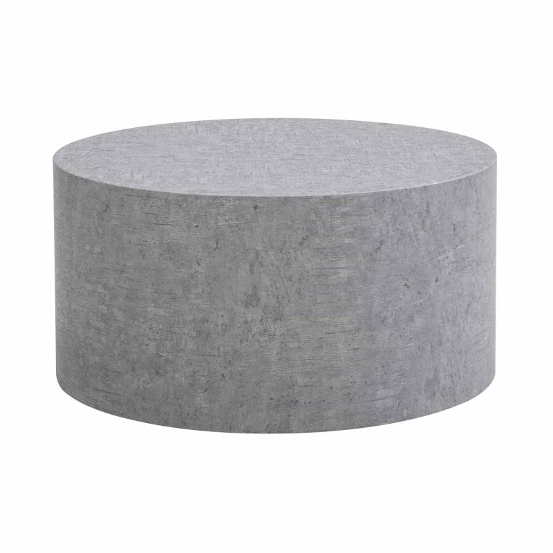 Couchtisch MONOBLOC 60x60x30 cm in Beton-Optik Grau von Wohnling