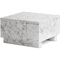 Couchtisch MONOBLOC Weiß Marmor Optik 60 cm Wohnzimmertisch Sofatisch Couchtisch MONOBLOC Weiß Marmor Optik 60 cm Wohnzimmertisch Sofatisch von Wohnling