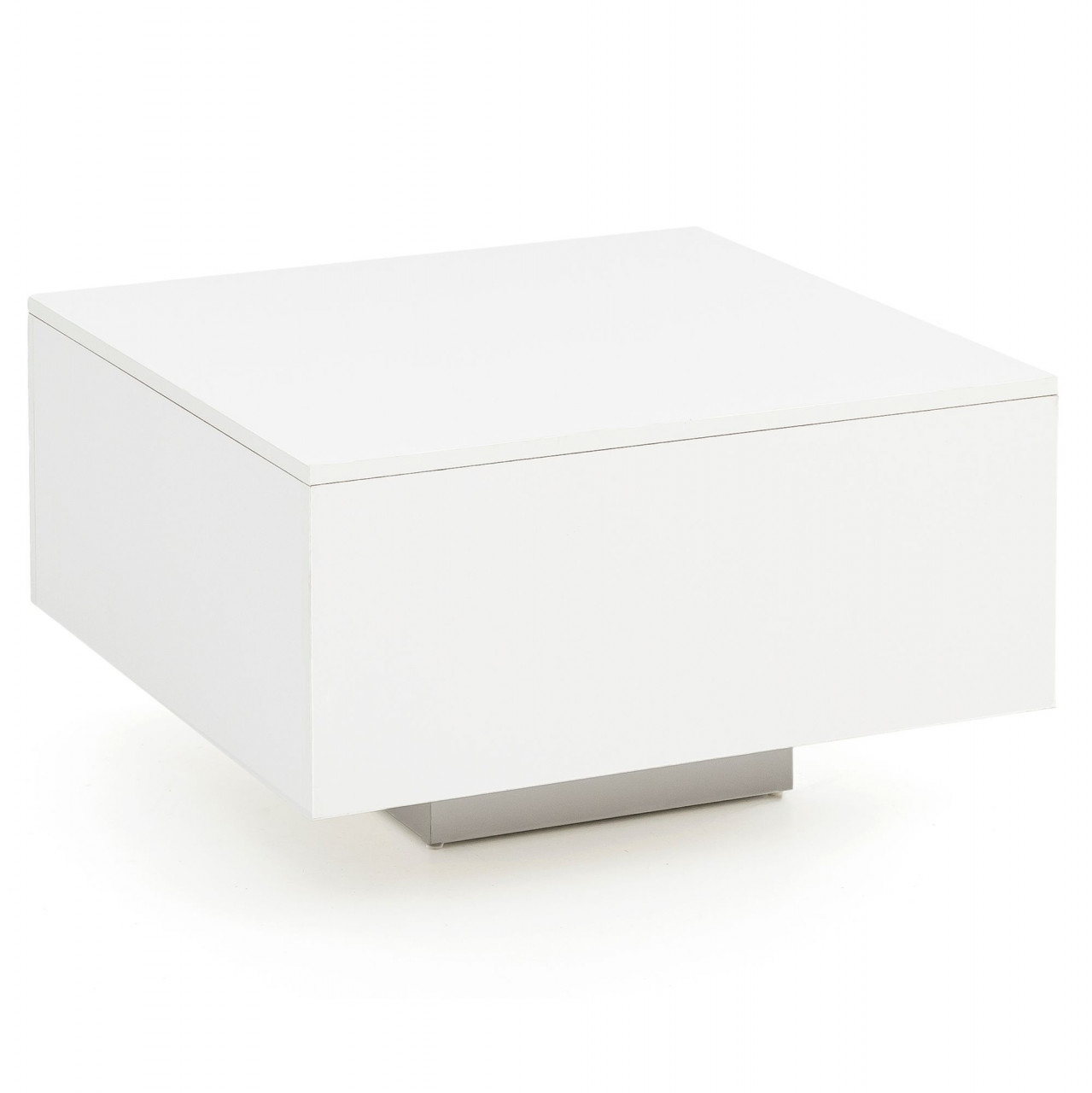 Couchtisch WL5.832 Weiß 60x60 cm – kratzfest & wasserabweisend von Wohnling