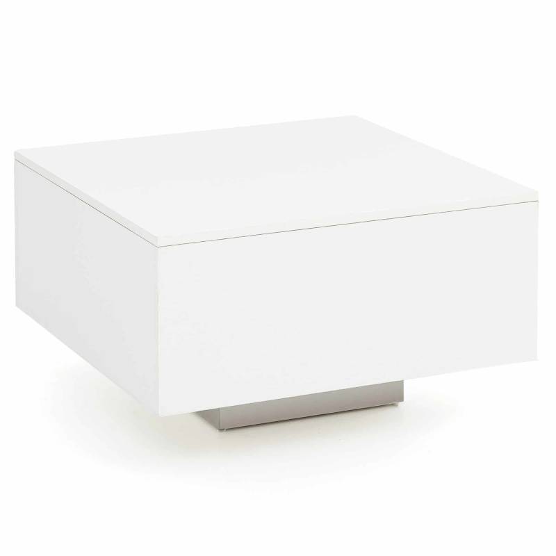 Couchtisch WL5.832 Weiß 60x60 cm – kratzfest & wasserabweisend von Wohnling
