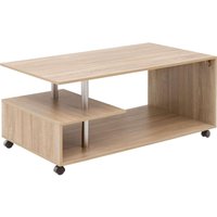 Couchtisch braun B/H/T: ca. 105x48x60 cm von Wohnling