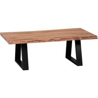 Couchtisch natur schwarz B/H/T: ca. 115x40x61 cm Couchtisch natur schwarz B/H/T: ca. 115x40x61 cm von Wohnling