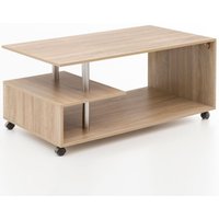 Design Couchtisch 105 x 48,5 x 60 cm Sonoma von Wohnling