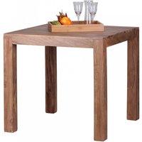 Design Esstisch quadratisch Massiv 80 x 80 cm Akazie Massivholz Design Esstisch quadratisch Massiv 80 x 80 cm Akazie Massivholz von Wohnling