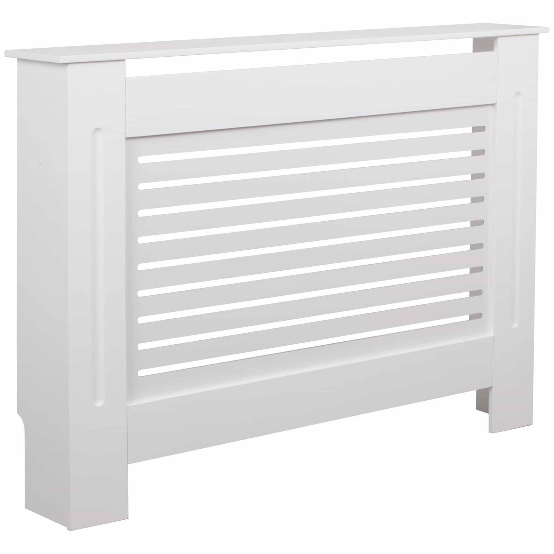Design Heizkörperverkleidung WL5.745 Weiß Matt Lackiert 112x82x19 cm Design Heizkörperverkleidung WL5.745 Weiß Matt Lackiert 112x82x19 cm von Wohnling