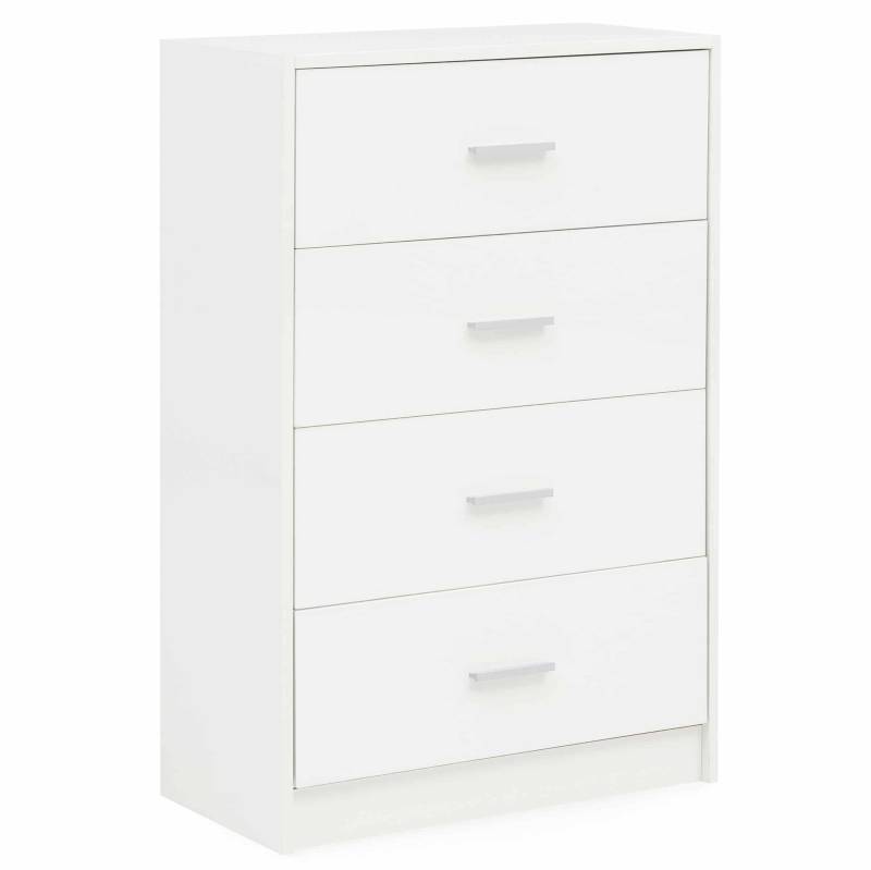 Design Sideboard WL5.864 Weiß Hochglanz 60x90x30 cm Anrichte Holz Modern von Wohnling