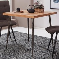 Esszimmertisch LODI 80x76x80 cm Massivholz Akazie von Wohnling