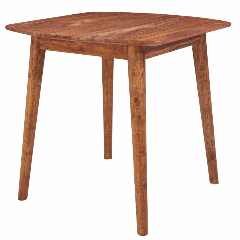 Esszimmertisch WL5.571 Sheesham 80x78x80 cm Massivholz Tisch von Wohnling