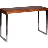 Exklusiver Massivholz Konsolentisch 120 x 45 x 76 cm Tisch Sheesham Massiv von Wohnling