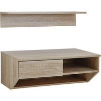 Hängeschrank & Regal Sonoma Eiche 75 cm von Wohnling