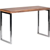 Konsolentisch natur Chrom Akazie Chrom B/H/T: ca. 120x76x45 cm Konsolentisch natur Chrom Akazie Chrom B/H/T: ca. 120x76x45 cm von Wohnling