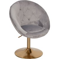 Loungesessel 100 x 67 x 62 cm Grau von Wohnling