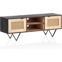 Lowboard 120x44x35 cm TV Schrank Holz Fernsehkommode Fernsehschrank Lowboard 120x44x35 cm TV Schrank Holz Fernsehkommode Fernsehschrank von Wohnling