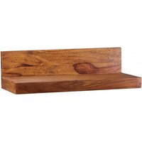 Massivholz Wandregal 60 cm Sheesham Massivholz Wandregal 60 cm Sheesham von Wohnling