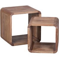 Regal 2er-Set. natur von Wohnling