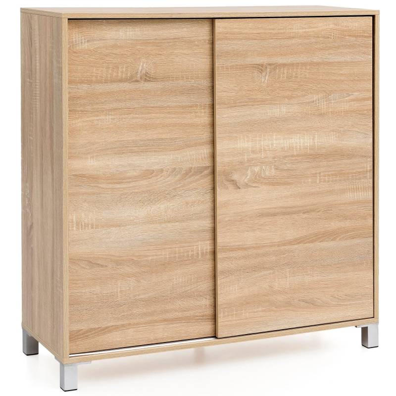 Schuhschrank WL5.713 Sonoma Holz 100x108x37,5cm 20 Paar Modern Flur Dielenmöbel Schuhschrank WL5.713 Sonoma Holz 100x108x37,5cm 20 Paar Modern Flur Dielenmöbel von Wohnling