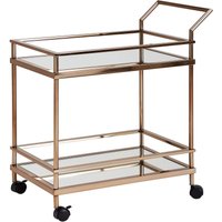 Servierwagen 84 x 65 x 45 cm Gold Servierwagen 84 x 65 x 45 cm Gold von Wohnling
