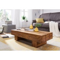 Sheesham Couchtisch Massiv 120 x 45 x 30 cm Massivholz Sheesham Couchtisch Massiv 120 x 45 x 30 cm Massivholz von Wohnling