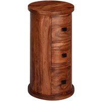 Sideboard 35 x 35 x 65 cm Braun von Wohnling