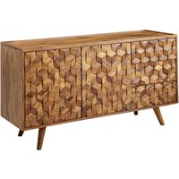 Sideboard rosenholz Nachbildung B/H/T: ca. 138x76x45 cm von Wohnling