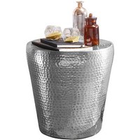 WOHNLING Beistelltisch Aluminium silber 41,0 x 41,0 x 41,0 cm WOHNLING Beistelltisch Aluminium silber 41,0 x 41,0 x 41,0 cm von Wohnling