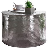 WOHNLING Couchtisch Aluminium silber 61,0 x 61,0 x 40,5 cm WOHNLING Couchtisch Aluminium silber 61,0 x 61,0 x 40,5 cm von Wohnling