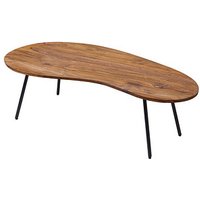 WOHNLING Couchtisch Holz sheesham 122,0 x 63,0 x 36,0 cm von Wohnling