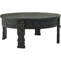 WOHNLING Couchtisch Massivholz schwarz 80,0 x 80,0 x 36,0 cm WOHNLING Couchtisch Massivholz schwarz 80,0 x 80,0 x 36,0 cm von Wohnling