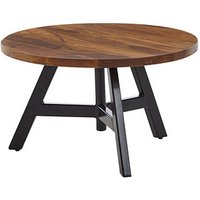 WOHNLING Couchtisch Massivholz sheesham 60,0 x 60,0 x 35,0 cm von Wohnling