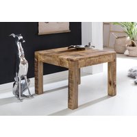 WOHNLING Couchtisch RUSTICA 60 x 60 x 47 cm Massiv-Holz Mango von Wohnling