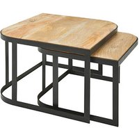 WOHNLING Couchtische-Set Massivholz mango WOHNLING Couchtische-Set Massivholz mango von Wohnling