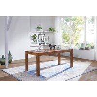WOHNLING Design Esstisch Massiv 180 x 80 x 76 cm Sheesham Massivholz von Wohnling