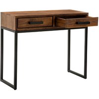 WOHNLING Konsolentisch Massivholz sheesham 90,0 x 35,5 x 76,5 cm von Wohnling