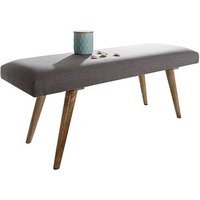 WOHNLING Sitzbank WL5.330 grau Stoff 117,0 cm WOHNLING Sitzbank WL5.330 grau Stoff 117,0 cm von Wohnling