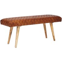 WOHNLING Sitzbank WL6.091 braun Leder 115,0 cm WOHNLING Sitzbank WL6.091 braun Leder 115,0 cm von Wohnling