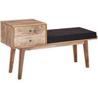 WOHNLING Sitzbank WL6.485 schwarz Stoff 120,0 cm WOHNLING Sitzbank WL6.485 schwarz Stoff 120,0 cm von Wohnling