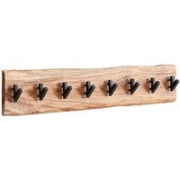 WOHNLING Wandgarderobe WL6.357 akazie Holz 8 Haken 90,0 x 19,0 cm WOHNLING Wandgarderobe WL6.357 akazie Holz 8 Haken 90,0 x 19,0 cm von Wohnling