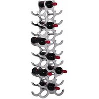 WOHNLING Weinregal silber 31,0 x 14,0 x 98,0 cm WOHNLING Weinregal silber 31,0 x 14,0 x 98,0 cm von Wohnling