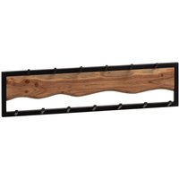 Wandgarderobe Akazie Nachbildung B/H/T: ca. 80x22x8 cm Wandgarderobe Akazie Nachbildung B/H/T: ca. 80x22x8 cm von Wohnling