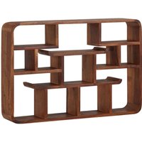 Wandregal rosenholz Holz B/H/T: ca. 80x55x15 cm von Wohnling