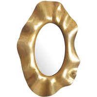 Wandspiegel Gold 60x90 cm Metall Wandspiegel Gold 60x90 cm Metall von Wohnling